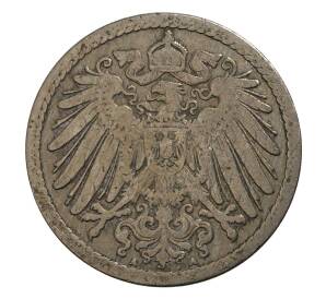 5 пфеннигов 1890 года A Германия — Фото №2