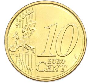 10 евроцентов 2009 года Испания — Фото №2