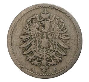 5 пфеннигов 1889 года A Германия — Фото №2