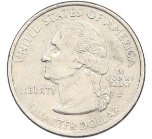 1/4 доллара (25 центов) 2000 года D США «Штаты и территории — Штат Южная Каролина» — Фото №2