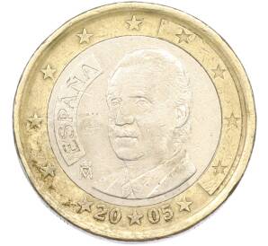 1 евро 2005 года Испания — Фото №1