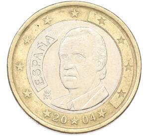 1 евро 2004 года Испания — Фото №1