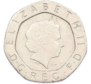 20 пенсов 2000 года Великобритания — Фото №2
