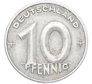 10 пфеннигов 1949 года Восточная Германия (ГДР) — Фото №2