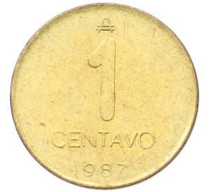 1 сентаво 1987 года Аргентина — Фото №1