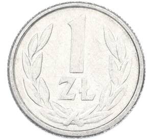 1 злотый 1990 года Польша — Фото №1