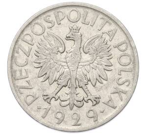 1 злотый 1929 года Польша — Фото №2