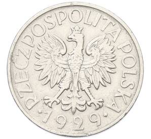 1 злотый 1929 года Польша — Фото №2