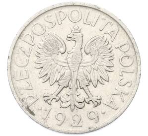 1 злотый 1929 года Польша — Фото №2