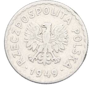 1 злотый 1949 года Польша — Фото №2