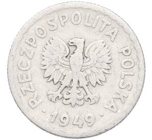 1 злотый 1949 года Польша — Фото №2