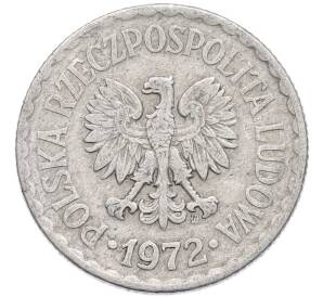 1 злотый 1972 года Польша — Фото №2