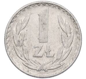 1 злотый 1975 года Польша — Фото №1