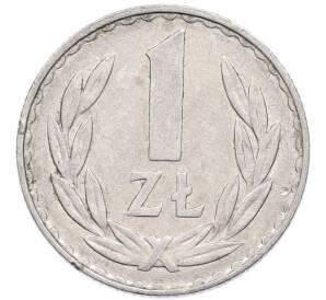 1 злотый 1977 года Польша — Фото №1
