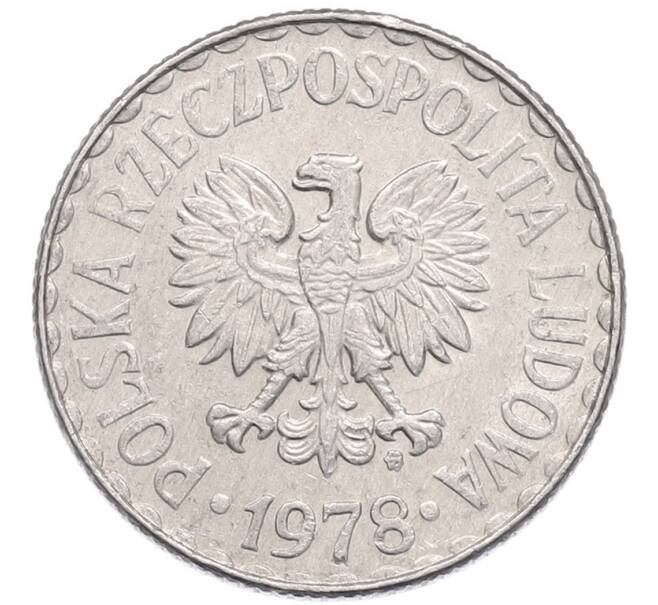 Монета 1 злотый 1978 года Польша (Артикул: K12-86165) — Фото №2