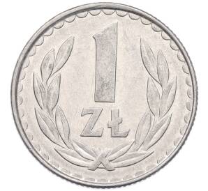 1 злотый 1982 года Польша — Фото №1