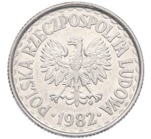 1 злотый 1982 года Польша — Фото №2