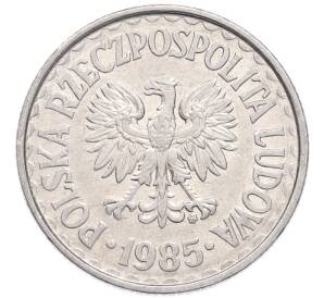 1 злотый 1985 года Польша — Фото №2