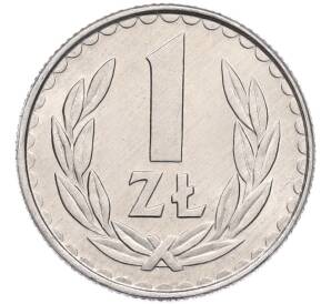 1 злотый 1985 года Польша — Фото №1