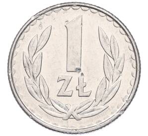 1 злотый 1986 года Польша — Фото №1
