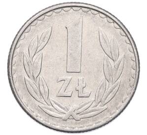 1 злотый 1986 года Польша — Фото №1