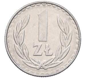 1 злотый 1987 года Польша — Фото №1