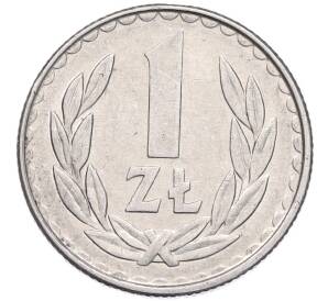 1 злотый 1987 года Польша — Фото №1