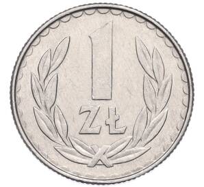 1 злотый 1988 года Польша — Фото №1