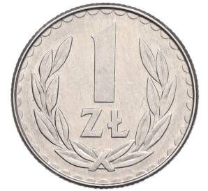 1 злотый 1988 года Польша — Фото №1