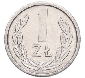 1 злотый 1989 года Польша — Фото №1