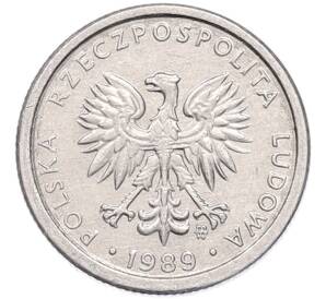 1 злотый 1989 года Польша — Фото №2