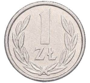 1 злотый 1989 года Польша — Фото №1