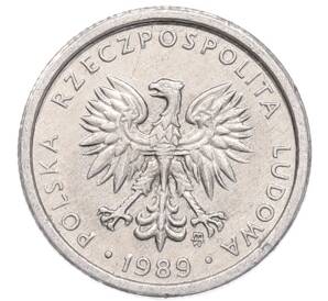 1 злотый 1989 года Польша — Фото №2