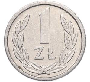 1 злотый 1989 года Польша — Фото №1