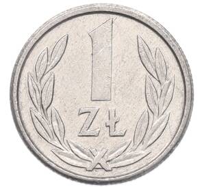 1 злотый 1989 года Польша — Фото №1