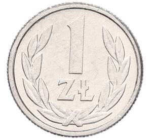 1 злотый 1990 года Польша — Фото №1