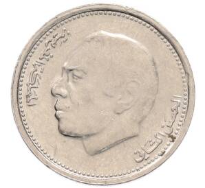 1/2 дирхама 1987 года (AH 1407) Марокко — Фото №2