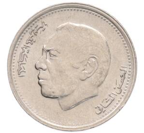 1/2 дирхама 1987 года (AH 1407) Марокко — Фото №2