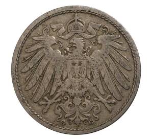 10 пфеннигов 1907 года G Германия — Фото №2