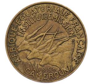 5 франков 1958 года Французская Экваториальная Африка (Камерун) — Фото №1