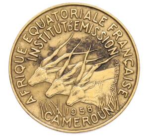 5 франков 1958 года Французская Экваториальная Африка (Камерун) — Фото №1