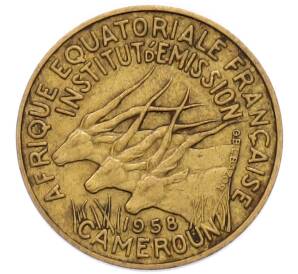5 франков 1958 года Французская Экваториальная Африка (Камерун) — Фото №1