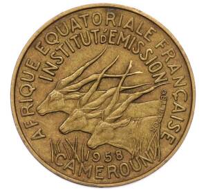 10 франков 1958 года Французская Экваториальная Африка (Камерун) — Фото №1