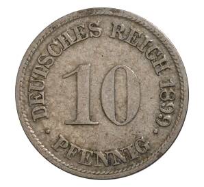 10 пфеннигов 1899 года G Германия — Фото №1