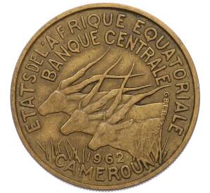 25 франков 1962 года Экваториальная Африка (Камерун) — Фото №1