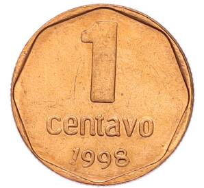 1 сентаво 1998 года Аргентина — Фото №1