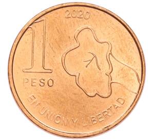 1 песо 2020 года Аргентина — Фото №1