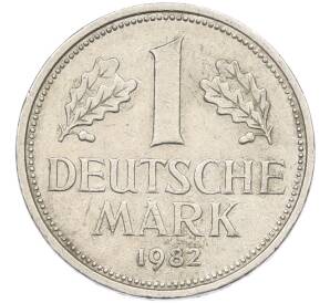 1 марка 1982 года D Западная Германия (ФРГ) — Фото №1