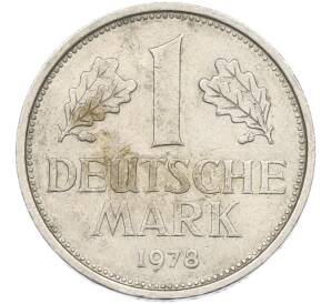 1 марка 1978 года D Западная Германия (ФРГ) — Фото №1