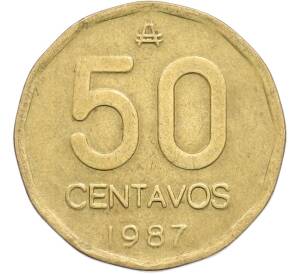 50 сентаво 1987 года Аргентина — Фото №1